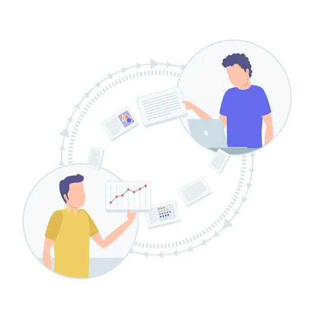 illustrazione connettori dati